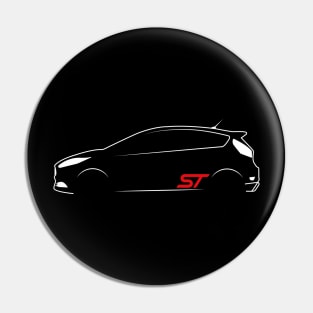 Ford Fiesta ST vector Pin