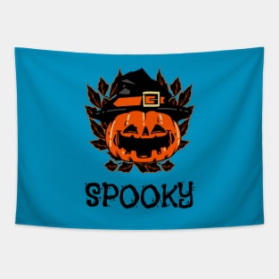 Halloween Spooky Pumpkin Tapestry