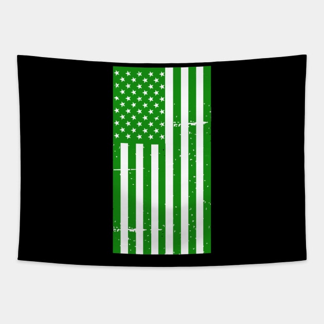 Dual Citizen Irish American Tapestry by TriHarder12