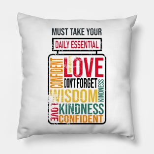 Inspirational quotes about life Pillow