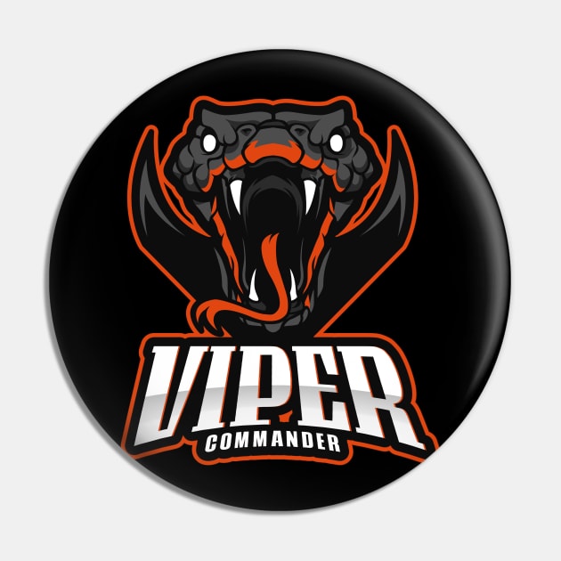 Viper Commander Ultimate Gaming Champion OG Player | Gamer 4 Life Pin by Naumovski