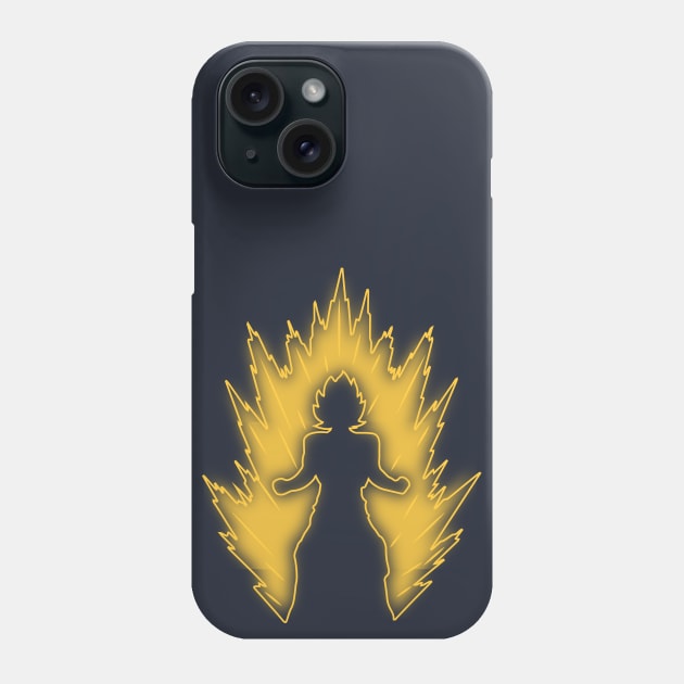 Minimalist Super Saiyan Phone Case by PWCreate