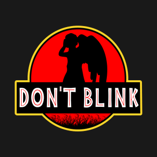 Dr Who Jurassic Park Dont Blink T-Shirt