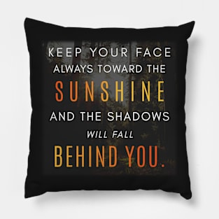 Look To The Sun Pillow