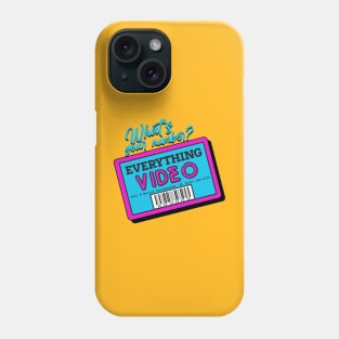 Everything Video - Limited Rental Store Collection Phone Case