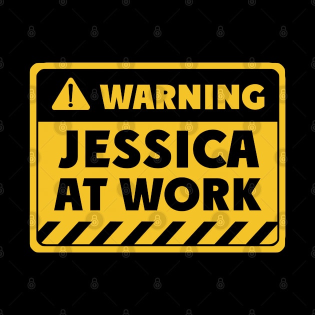 Jessica at work by EriEri