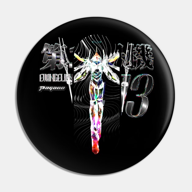 Stained Glass Evangelion 13 (3.0 + 1.0) Pin by LANX