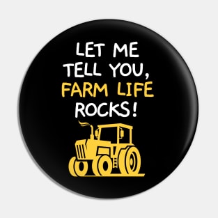 Let me tell you, farm life rocks! Pin