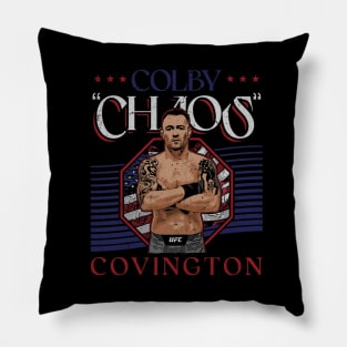 Colby Covington Pose Pillow