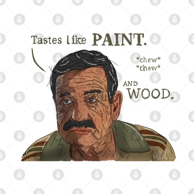 Dennis the Menace: Mr. Wilson Tastes Paint by 51Deesigns