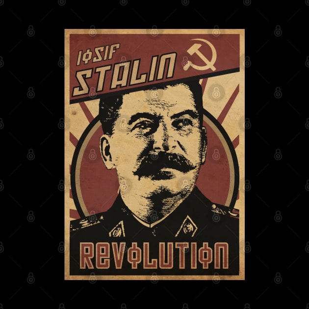 Stalin Revolution by CTShirts