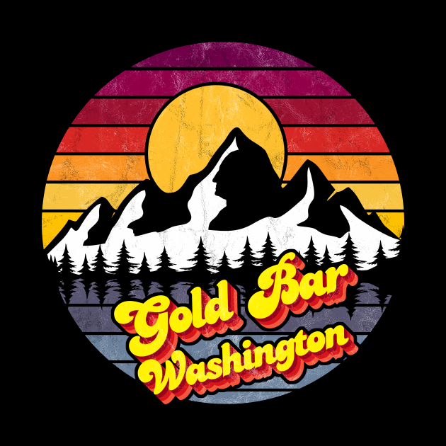 Gold Bar Washington Gold Bar Mug TeePublic