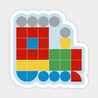 Smol Train (Big) Magnet