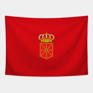 Flag of Navarre, Spain Tapestry