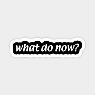 "What Do Now?"  - Always Sunny Magnet