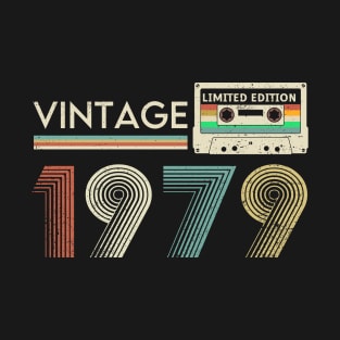 Vintage 1979 Limited Cassette T-Shirt
