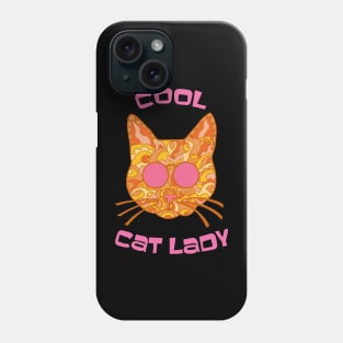 Cool Cat Lady Phone Case