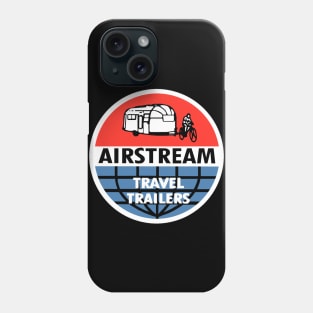 Vintage Airstream Travel Trailers Logo Phone Case