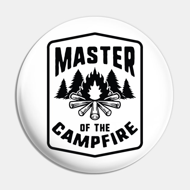 Master Of The Campfire Pin by Cherrific