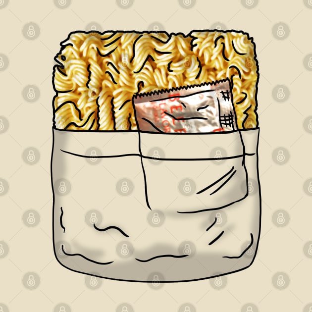 Instant Noodles Pocket by CCDesign