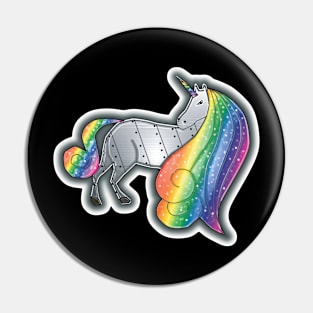 Robot Unicorn Pin