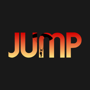 Jump Skydiving Base Jumping Design Skydivers T-Shirt