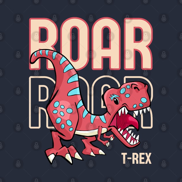 Roar Roar Dinosaur - T-Rex roaring by Ashley-Bee