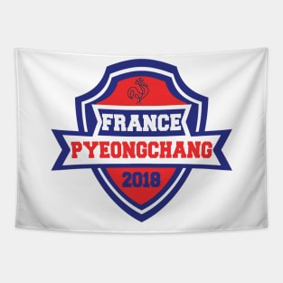 Team France Pyeongchang 2018 Tapestry