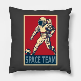 Space Football Astronaut Pillow