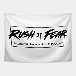 Rush of Fear logo 3 Tapestry
