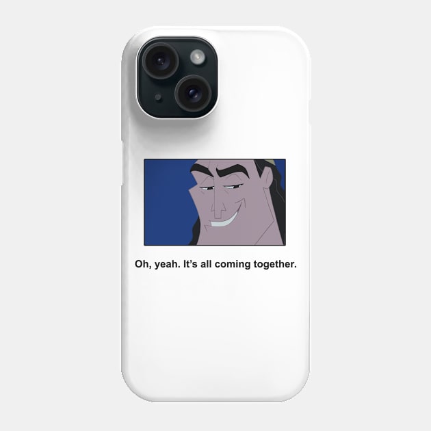 Oh Yeah, It's All Coming Together Meme Phone Case by Barnyardy