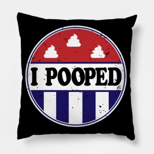I POOPED Pillow