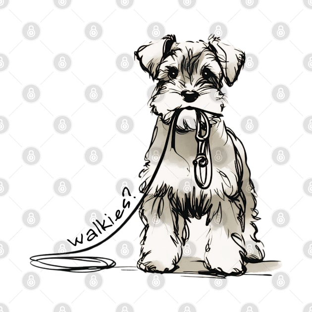 WALKIES - Schnauzer by ZogDog Pro