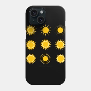 Sun pattern Phone Case