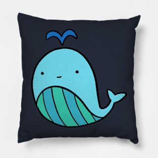 Whale hello there! Pillow