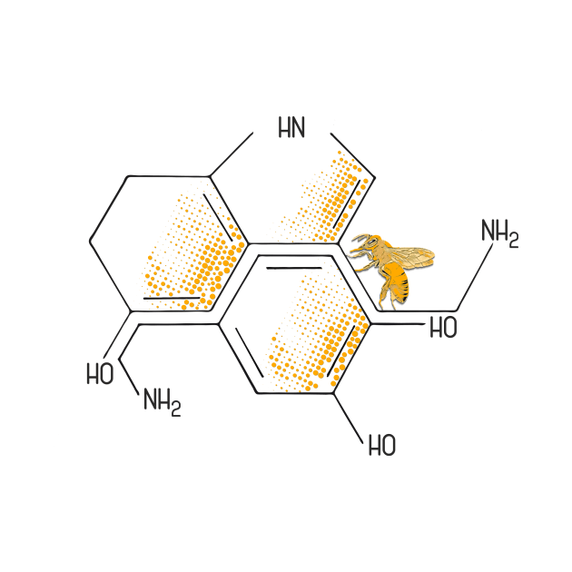 Nectar of Life : Serotonin and Dopamine by ZuskaArt