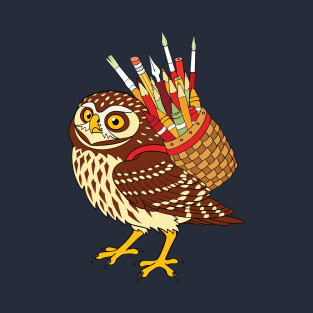 Art Owl T-Shirt