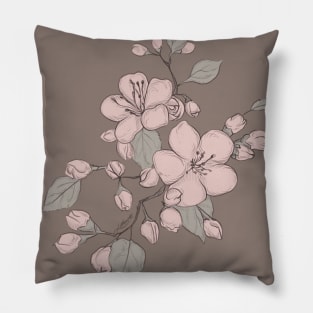 Blossom composition of flowers Pillow