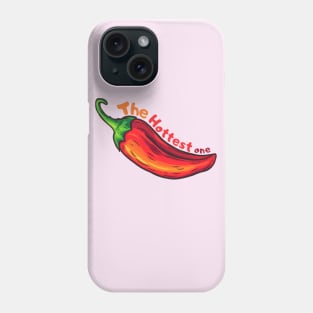 The Hottest One, hot pepper Phone Case