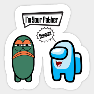 Among Us Funny Stickers Teepublic