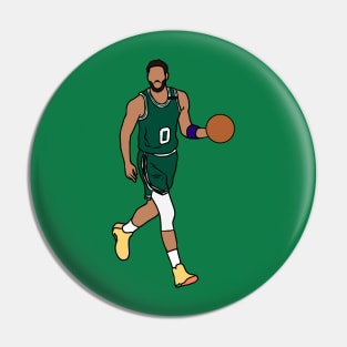 Jayson Tatum Dribbling Pin