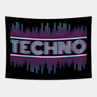 Techno Electronic Style Tapestry