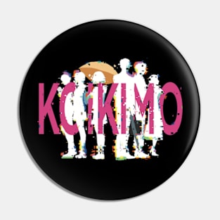 K1 Koikimo It's Too Sick to Call this Love Koi to Yobu ni wa Kimochi Warui Anime Manga Characters Ryo Amakusa Ichika Arima Rio Kai Masuda Arie Glitch Typography and Graphics Japanese Streetwear Style Pin