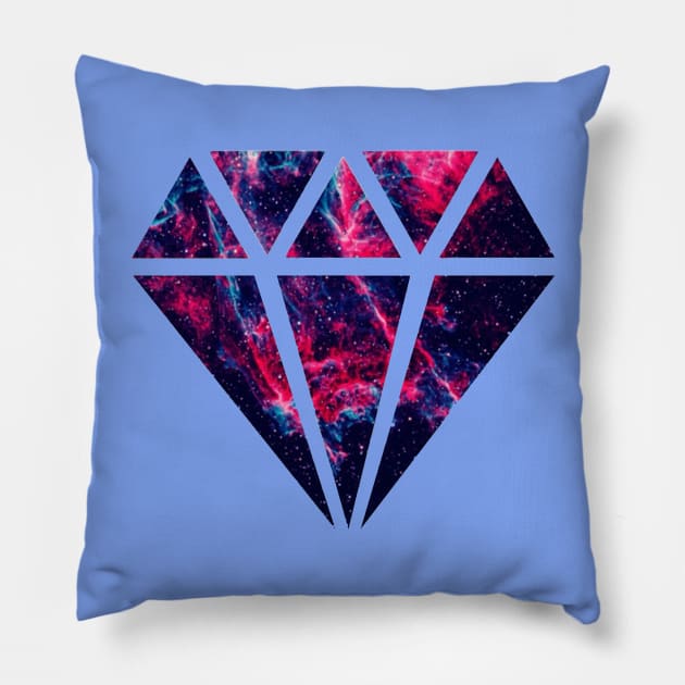 Magic  Diamond Pillow by focusLBdesigns