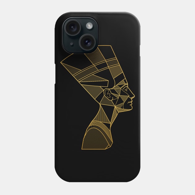 Nefertiti Egyptian Queen Phone Case by marieltoigo