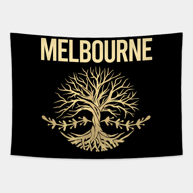 Nature Tree Of Life Melbourne Tapestry by flaskoverhand