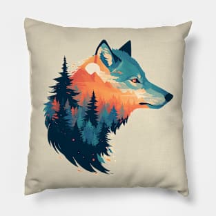 wolf Pillow