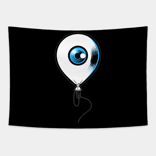 Balloon Eyes Motif Lovers Gift Design Tapestry by Shirtjaeger