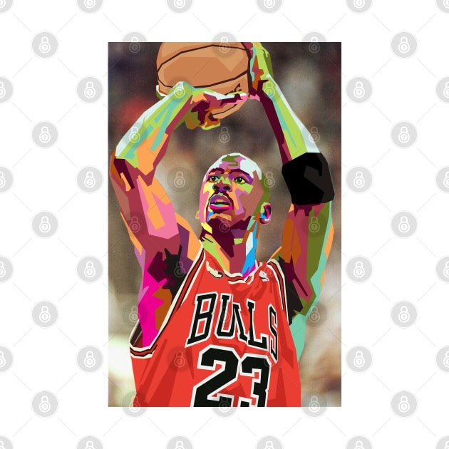 michael jordan by rifaisetyo