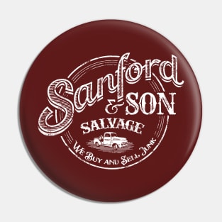 Sanford and Son Salvage - Distressed Pin